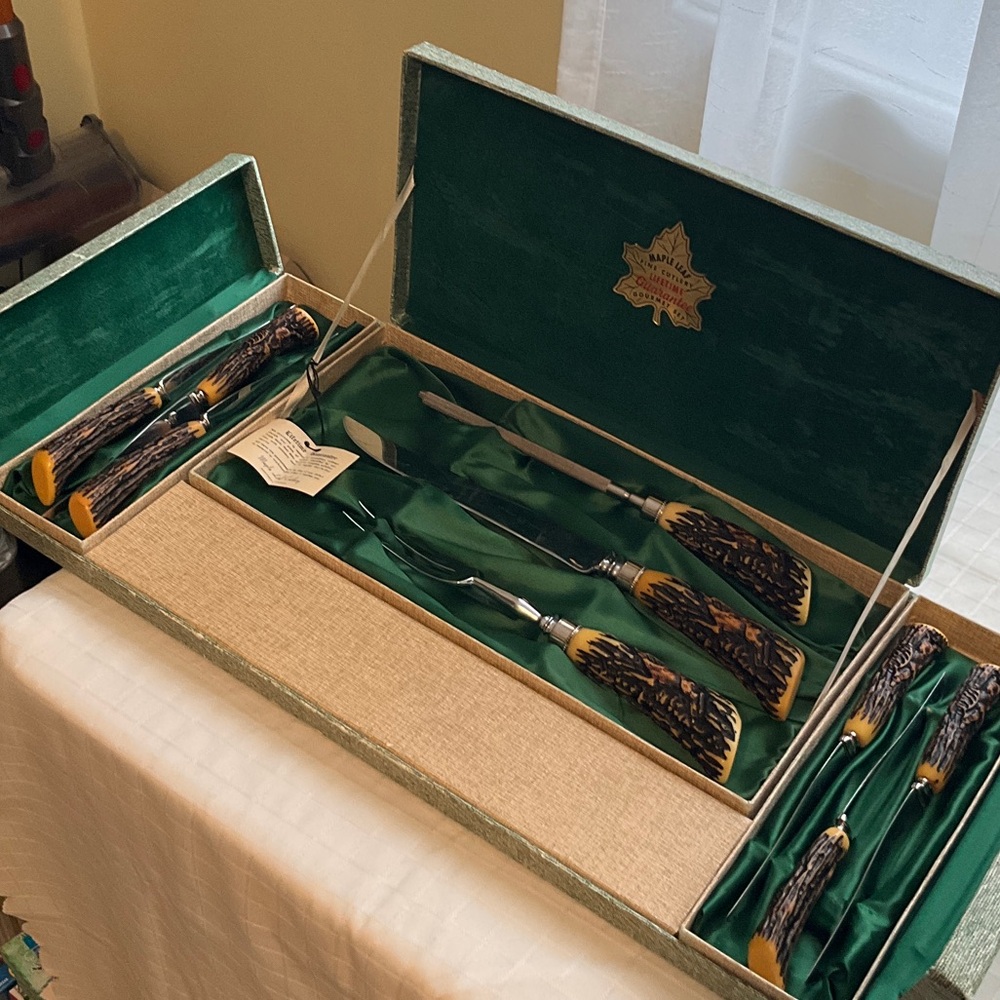 Gourmet Carving Set with Original Storage Box
